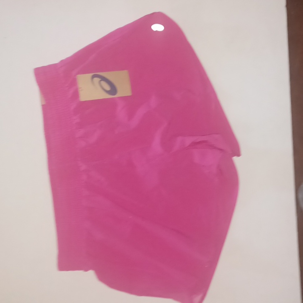 Asics Running Shorts  Size-L Pink NWT